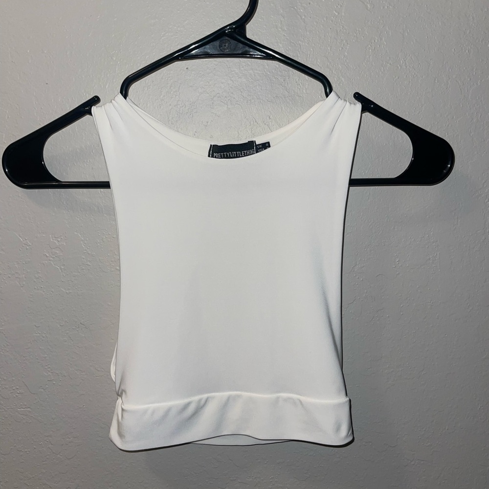 White tank top